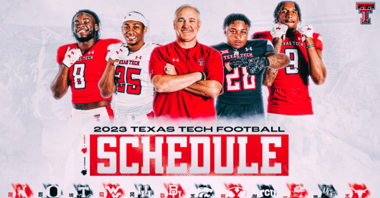 Texas Tech Football Schedule 2023